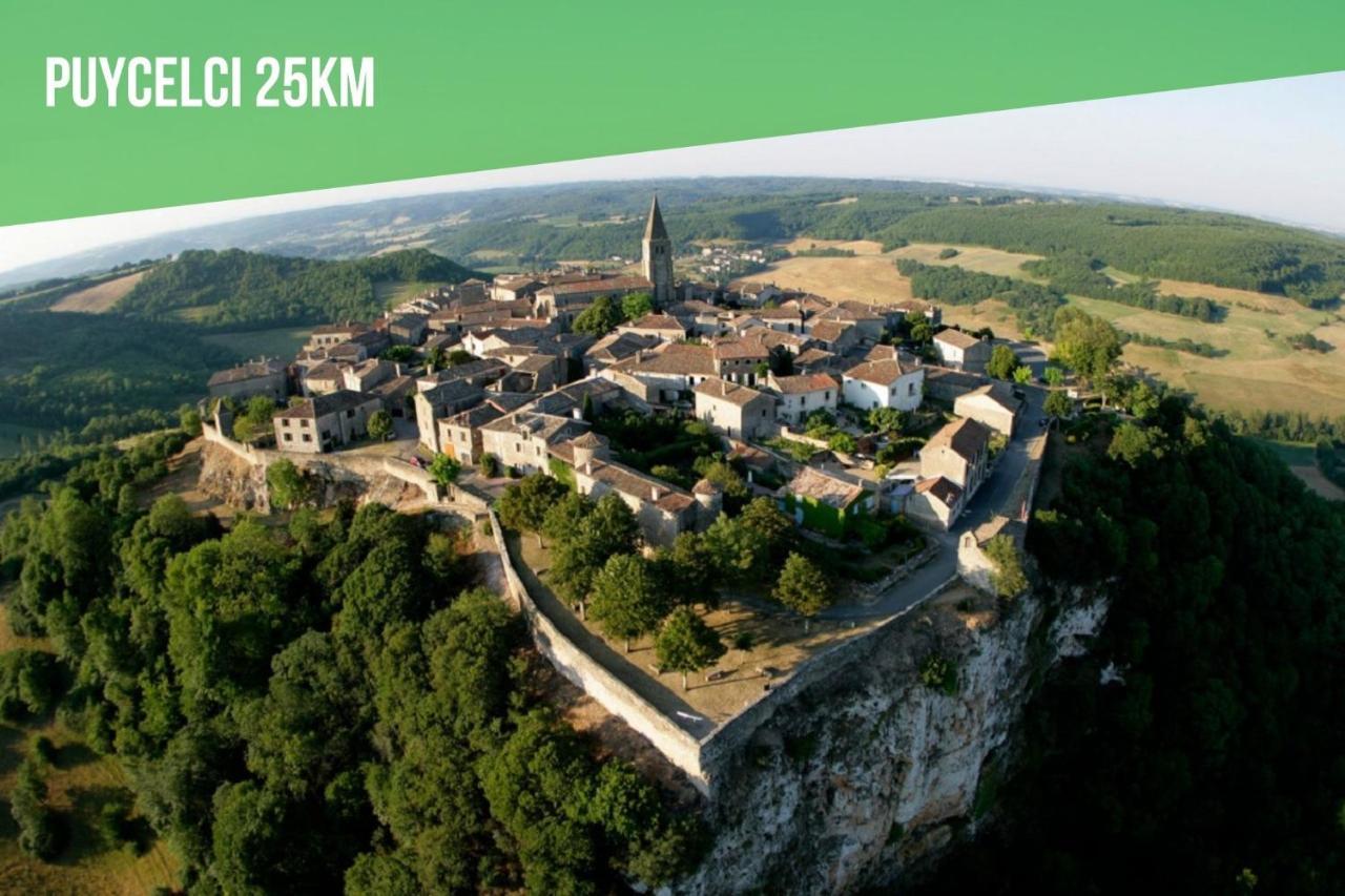 Le Gite Nature Bien-Etre Piscine Chauffee Privee Du Tarn Entre Toulouse Et Albi & Les Cottages Du Tarn Peyrole المظهر الخارجي الصورة