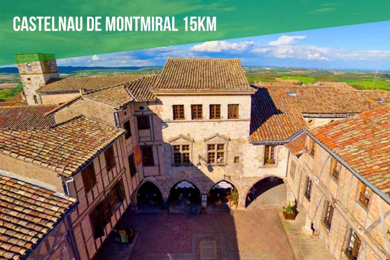 Le Gite Nature Bien-Etre Piscine Chauffee Privee Du Tarn Entre Toulouse Et Albi & Les Cottages Du Tarn Peyrole المظهر الخارجي الصورة
