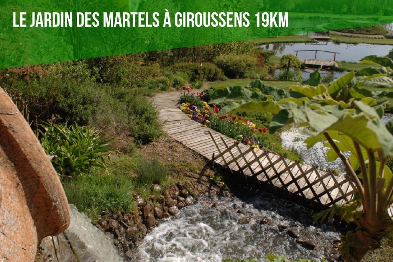 Le Gite Nature Bien-Etre Piscine Chauffee Privee Du Tarn Entre Toulouse Et Albi & Les Cottages Du Tarn Peyrole المظهر الخارجي الصورة